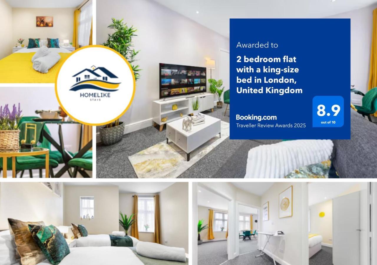 Elegant 2Br London Hideaway- King Bed, Sleeps 6 - Parking- Instant Book- 20 Percent Off Limited Time! Barnet Exteriör bild